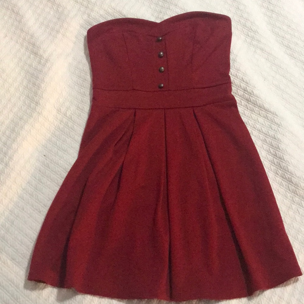 Medium red casual dress - great for UGA games!